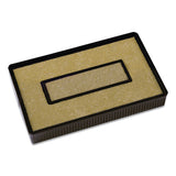 Un-inked Replacement Pad For Self-inking Stamps, Two-color, Compatible With All Ink Colors, 1.88 X 1.13, 3-pack
