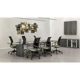 Medina Series Conference Table Modesty Panels, 82 1-2 X 5-8 X 11 4-5, Gray Steel