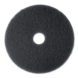 High Productivity Floor Pad 7300, 17" Diameter, Black, 5-carton