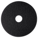 Low-speed High Productivity Floor Pads 7300, 21" Diameter, Black, 5-carton