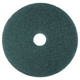 Cleaner Floor Pad 5300, 17" Diameter, Blue, 5-carton