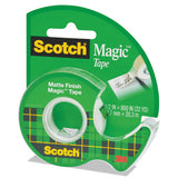 Magic Tape In Handheld Dispenser, 1" Core, 0.5" X 66.66 Ft, Clear