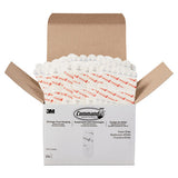 Poster Strips, 5-8" X 1 3-4", White, 4-pack, 100 Packs-carton