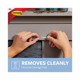 Clear Hooks And Strips, Plastic, Decorating Clips, 40 Clips And 48 Strips-pack