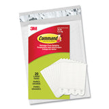 Picture Hanging Strips, Removable, Large, 0.63" X 3.63", White, 20 Pairs-pack