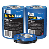 Original Multi-surface Painter's Tape, 3" Core, 0.94" X 60 Yds, Blue, 6-pack