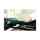 Heavy-duty Scouring Pad, 3.8 X 6, Green, 5-carton