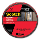 Extreme Mounting Tape, 1" X 11.1 Yds, Black