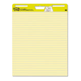 Vertical-orientation Self-stick Easel Pads, Wide Ruled, 25 X 30, White, 30 Sheets-pad, 6 Pads-pack