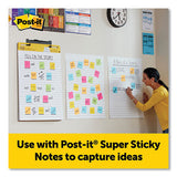 Vertical-orientation Self-stick Easel Pads, Wide Ruled, 25 X 30, White, 30 Sheets-pad, 6 Pads-pack