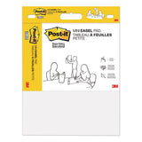 Self Stick Easel Pads, 15 X 18, White, 20 Sheets-pad, 2 Pads-pack
