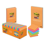 Pads In Rio De Janeiro Colors, Lined, 5 X 8, 45-sheet Pads, 4-pack