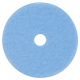 Hi-performance Burnish Pad 3050, 20" Diameter, Sky Blue, 5-carton