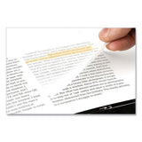 Transparent Notes, 2.88" X 2.88", 36 Sheets-pad