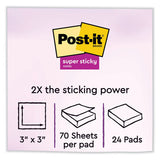 Note Pads In Summer Joy Collection Colors, 3" X 3", Summer Joy Collection Colors, 70 Sheets-pad, 24 Pads-pack
