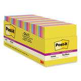 Note Pads In Summer Joy Collection Colors, 3" X 3", Summer Joy Collection Colors, 70 Sheets-pad, 24 Pads-pack