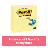Original Pads In Canary Yellow, Value Pack, 3" X 5", 100 Sheets-pad, 24 Pads-pack