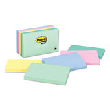 Original Pads In Marseille Colors, 3 X 5, 100-sheet, 5-pack