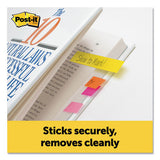 Page Flag Markers, Assorted Brights, 100 Strips-pad, 5 Pads-pack