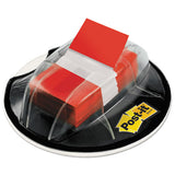 Page Flags In Desk Grip Dispenser, 1 X 1 3-4, Yellow, 200-dispenser