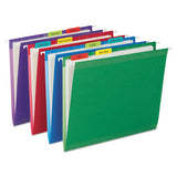 2" And 3" Tabs, 1-5-cut Tabs, Assorted Colors, 2" Wide, 24-pack
