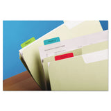 2" And 3" Tabs, 1-5-cut Tabs, Assorted Colors, 2" Wide, 24-pack