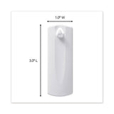 Sawtooth Picture Hanger Value Pack, Large, Plastic, White, 5 Lb Capacity, 3 Hooks And 6 Strips-pack