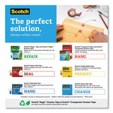 Super-hold Tape Refill, 1" Core, 0.75" X 27.77 Yds, Crystal Clear, 10 Rolls-pack