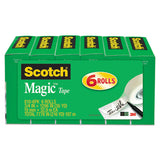 Magic Tape Refill, 1" Core, 1" X 36 Yds, Clear