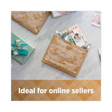 Curbside Recyclable Padded Mailer, #6, Self-adhesive Closure, 13.75 X 20, Natural Kraft, 50-carton