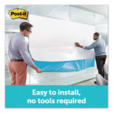 Dry Erase Surface With Adhesive Backing, 72" X 48", White