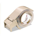 Compact And Quick Loading Dispenser For Box Sealing Tape, 3" Core, Plastic, Red