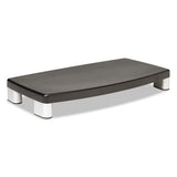 Extra-wide Adjustable Monitor Stand, 20 X  12 X 1 To 5 7-8, Black
