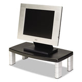Extra-wide Adjustable Monitor Stand, 20 X  12 X 1 To 5 7-8, Black
