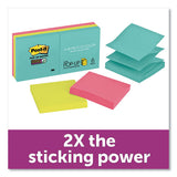 Pop-up 3 X 3 Note Refill, Miami, 90-pad, 6 Pads-pack