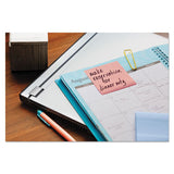 Recycled Pop-up Notes, 3 X 3, Assorted Helsinki Colors, 100-sheet, 12-pack