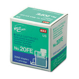 Staple Cartridge, 0.31" Leg, 0.5" Crown, Steel, 5,000-box
