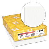 Classic Linen Stationery, 97 Bright, 24 Lb, 8.5 X 11, Solar White, 500-ream