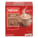 Hot Cocoa Mix, Rich Chocolate, .71oz, 50-box