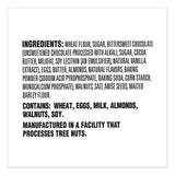 Biscotti, Dark Chocolate Almond, 0.85 Oz Individually Wrapped, 25-pack