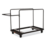 Folding Table Dolly For Round Tables, 660 Lb Capacity, 40.5 X 28 X 61.5, Brown, Ships In 1-3 Business Days