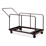 Folding Table Dolly For Round And Rectangular Tables, 660 Lb Capacity, 31.25 X 27.75 X 47.5, Brown,ships In 1-3 Business Days