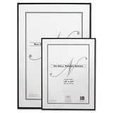 Metal Poster Frame, Plastic Face, 24 X 36, Black