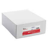 #10 Trade Size Security Tint Envelope, Commercial Flap, Gummed Closure, 4.13 X 9.5, White, 500-box