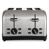 Extra Wide Slot Toaster, 2-slice, 7.5 X 11 X 8, Stainless Steel