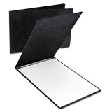 Pressboard Report Cover, 8. 1-2", 2 Prong Fastener, 11 X 17, 3" Capacity, Black