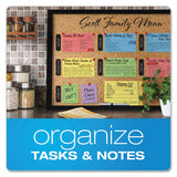 Ruled Index Cards, 5 X 8, Blue-violet-canary-green-cherry, 100-pack