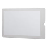 Utili-jac Heavy-duty Clear Plastic Envelopes, 5 X 8, 50-box
