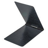 Pressboard Report Cover, Prong Clip, Legal, 2" Capacity, Black