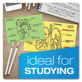 Unruled Index Cards, 4 X 6, Canary, 100-pack